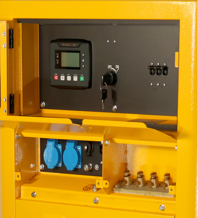 Stager YDE12T3 Generator insonorizat 12kVA, 16A, 3000rpm, trifazat, diesel, pornire electrica [3]