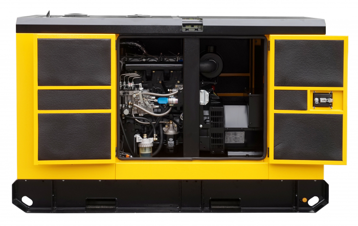 Stager YDY22S Generator insonorizat 22kVA, 87A, 1500rpm, monofazat, diesel [3]