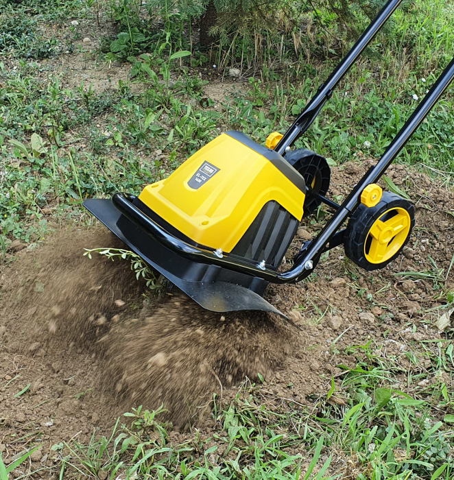 Texas EL-TEX 1400 Minicultivator electric, 1400W, 230V, latime lucru 38cm, adancime lucru 21cm [2]