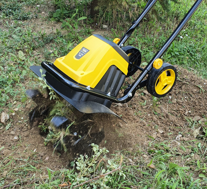 Texas EL-TEX 1400 Minicultivator electric, 1400W, 230V, latime lucru 38cm, adancime lucru 21cm [3]