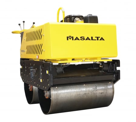 Utilaje pentru compactat - Masalta MDRS65H.1 cilindru dublu vibrocompactor, 7.1kW, Honda GX390U, benzina