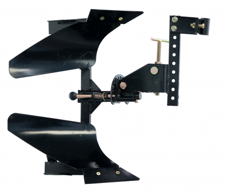 Accesorii pentru motocultoare - ProGARDEN PRO-PR2B-31 plug reversibil cu doua brazdare pentru motocultor, tija 31cm