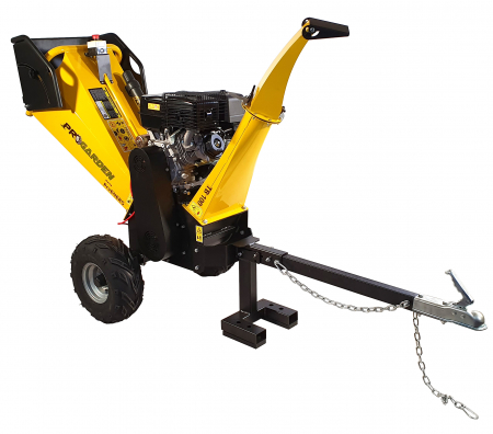 Tocatoare electrice/pe benzina - ProGARDEN TB100E Tocator resturi vegetale, 12CP, benzina, 6mc/h, 65-100mm, pornire electrica