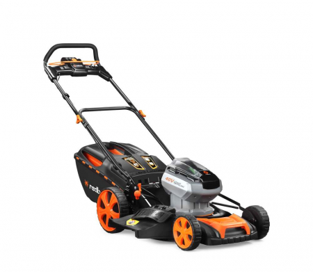 Masini de tuns gazonul - Redback E146C Masina de tuns gazon acumulatori 40V, 457mm, 60L, reglaj central, solo