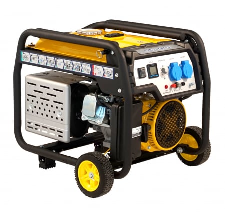 Generatoare de curent diesel si benzina/GPL - Stager FD 2500 Generator open-frame 2.2kW, monofazat, benzina, pornire la sfoara