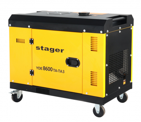 Stager YDE8600TA-TA3 Generator insonorizat 7.5kVA, 3000rpm, dual, diesel, pornire electrica [1]