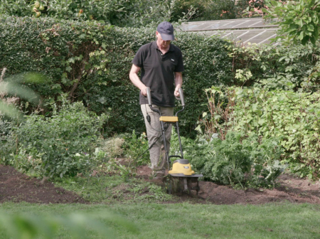 Texas El-Tex 1000 Minicultivator electric, 1000W, 230V, latime lucru 36cm, adancime lucru 20cm [1]