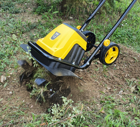 Texas EL-TEX 1400 Minicultivator electric, 1400W, 230V, latime lucru 38cm, adancime lucru 21cm [2]