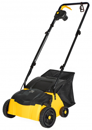 Echipamente pentru gradina - Texas MPC 1400 scarificator aerator gazon 2-in-1, motor electric 1400W, sac 35 litri, latime lucru 32cm, reglaj central