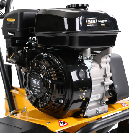 Texas TX611TG, motocultor profesional, transmisie dublu arbore, benzina, 4kW, latime 300-850mm, adancime 330mm, 2 viteze, garantie pe viata cutite [2]