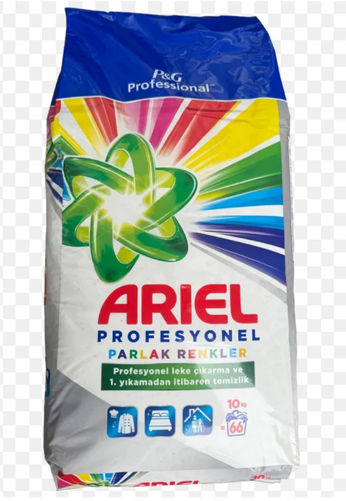 Ariel Professional Parlak Renkler Detergent Pudră 10 kg pentru Haine Colorate [1]