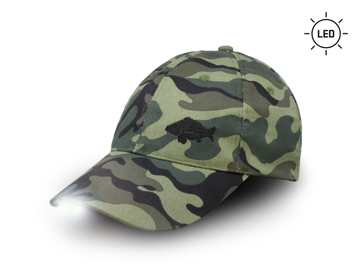 Sapca baseball cu LED Delphin OutLINE Camo [1]