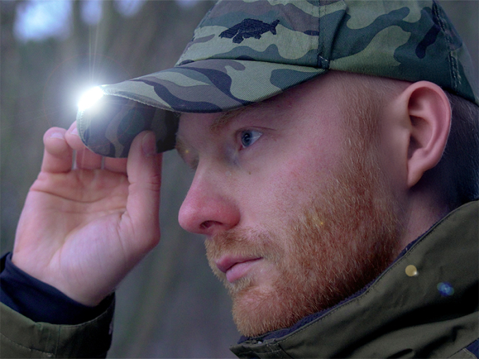 Sapca baseball cu LED Delphin OutLINE Camo [5]