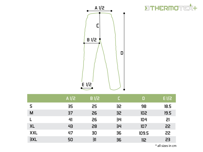 Pantaloni Outdoor Delphin ThermoTEX Plus+ [6]