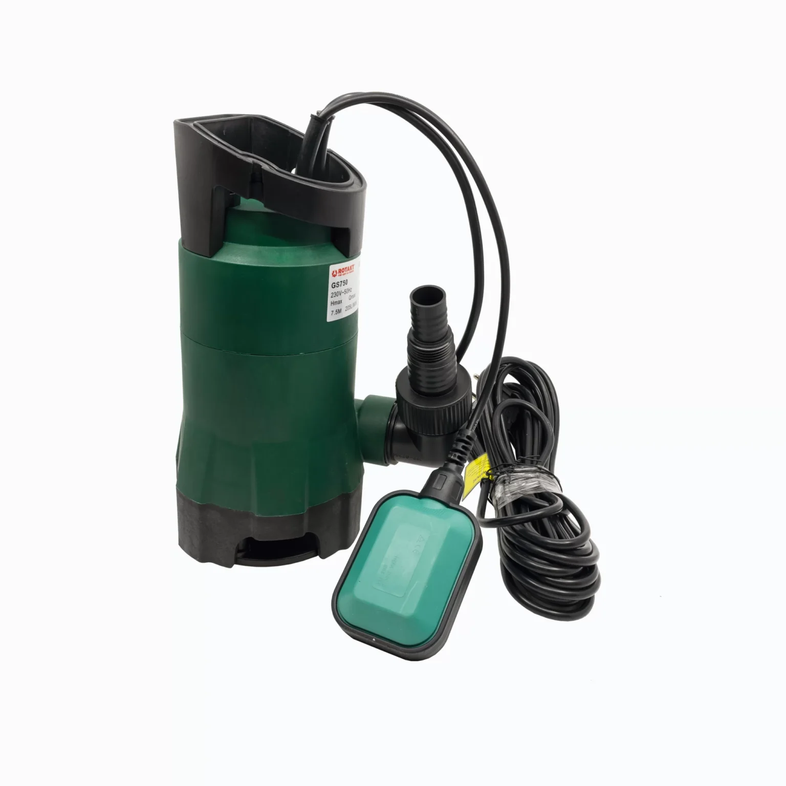 Pompă submersibilă Rotakt GS750 pentru apă murdară, 1 CP, 230 V [2]