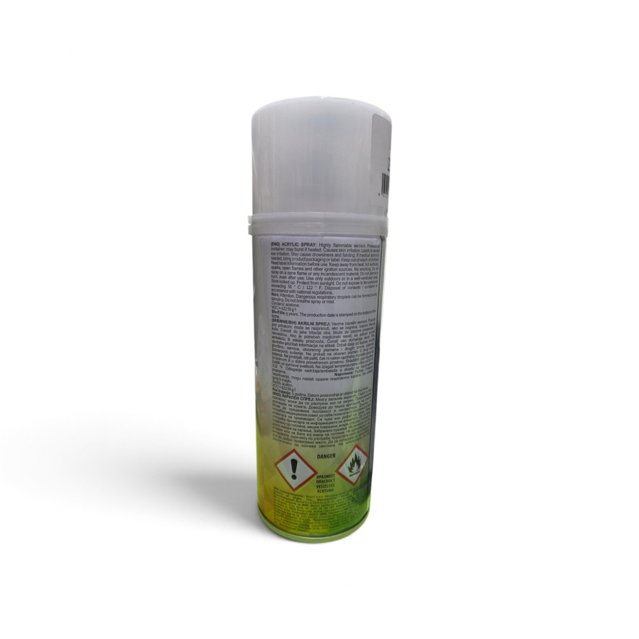 Spray vopsea acrilică verde Beorol RAL 6029, 400 ml [2]