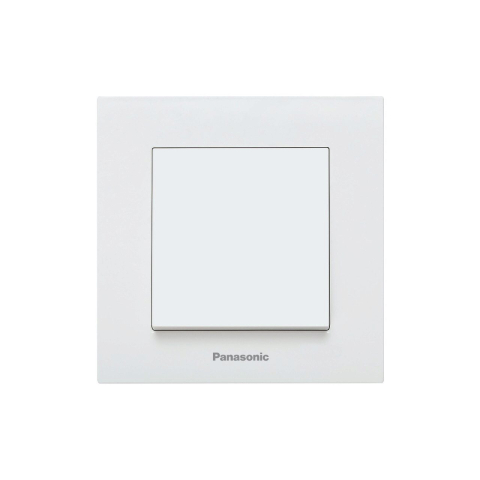Instalații electrice - Întrerupător simplu Panasonic alb