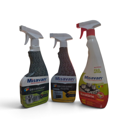 Produse de curatenie - Pachet Misavan Curățenie Bucătărie, 3 produse