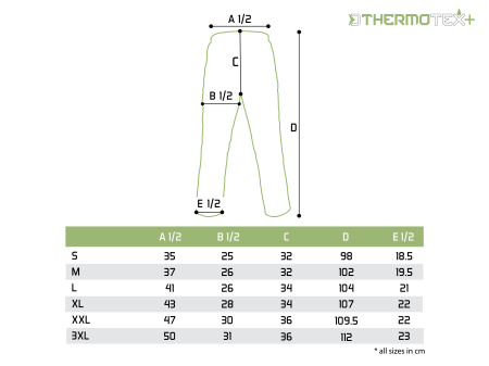 Pantaloni Outdoor Delphin ThermoTEX Plus+ [5]