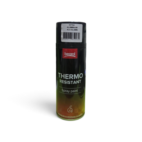 Casă și grădină - Beorol SVT02 Spray Termorezistent Aluminiu 400 ml, Rezistență 600°C