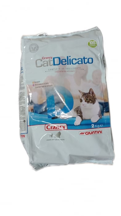 Hrana uscata Crancy delicato 2kg - pisica [2]