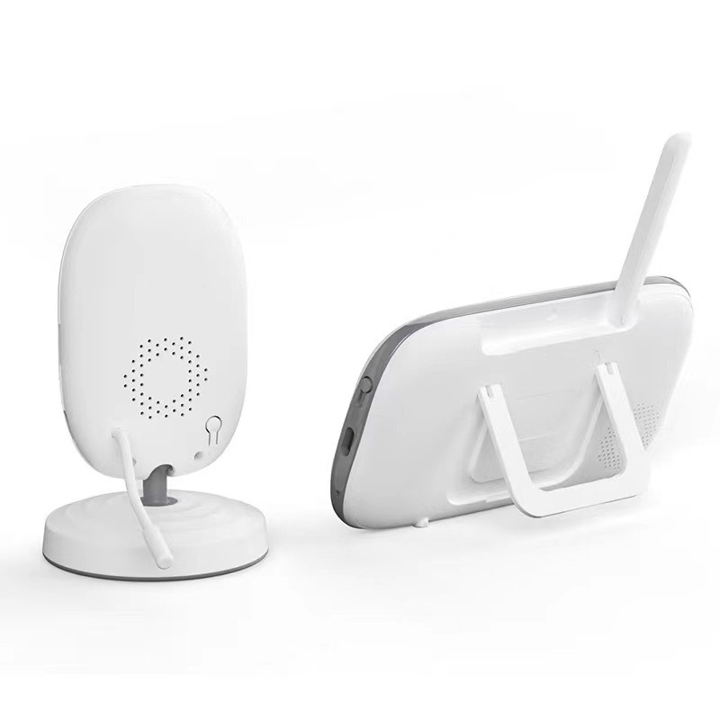Baby Monitor Audio-Video pentru Supraveghere Bebe, Night Vision, Wireless, Ecran HD LCD 3.5", Senzor de Temperatura, Cantece de Leagan, Comunicare Bidirectionala [6]