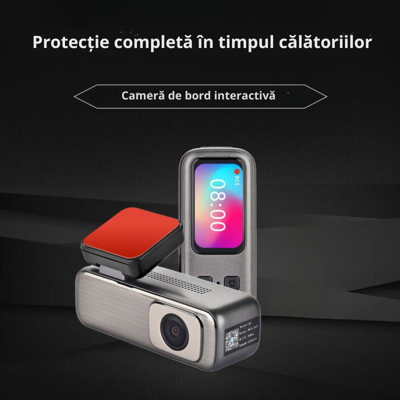 Camera Auto DVR 1080P Full HD, DashCam Discretă și Compactă cu Ecran LCD, Monitorizare Parcare, Unghi 140°, Wi-Fi, Night Vision, G-Senzor [4]