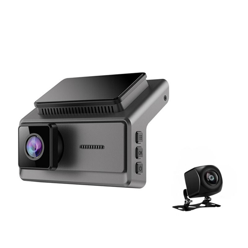 Camera Auto DVR Duala, 1080P, Dashcam Full HD, Ecran LCD 3.16 Inch, Parking Monitor, 140°i, Night Vision + Camera Spate HD, 720P [4]
