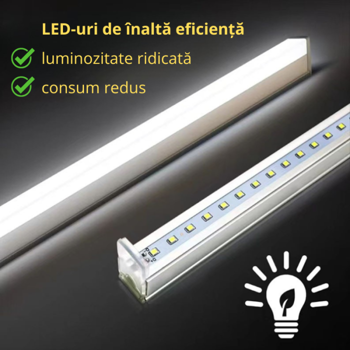 Lampa LED cu 5 Hexagoane tip Fagure, Honeycomb, 168W, 2444x1707 mm, 6500K, Modulara [3]