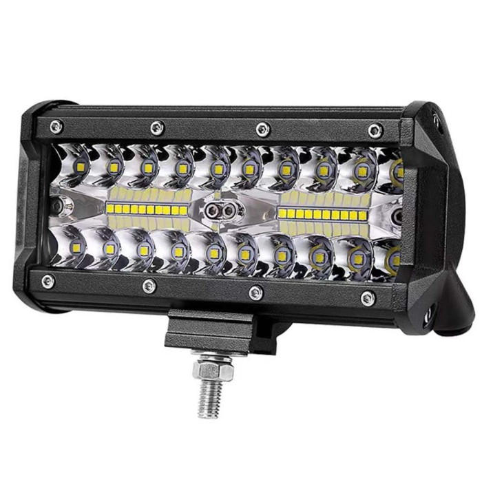 Proiector Auto 120W, 6000K, Off-Road, ATV, Camion, Utilaj, 12V-24V, Waterproof [4]