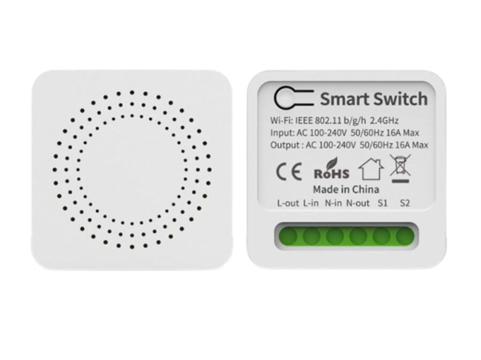 Releu Inteligent Smart, WiFi, 16A, Programabil prin Aplicatie, Wireless, Control Vocal, Compatibil Alexa si Google Assistant, Android/iOS [5]