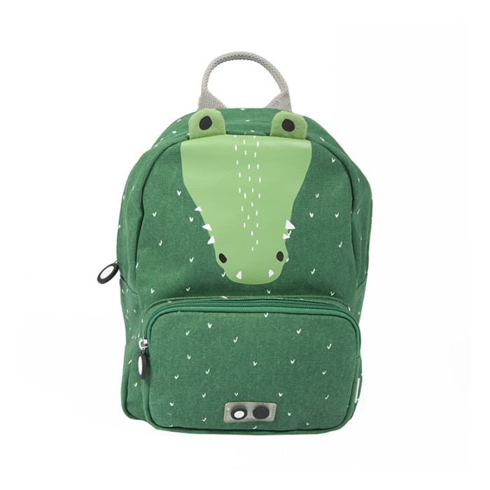 Ghiozdan Copii Gradinita, Prescolari, Model Crocodil, Bretele Reglabile, Verde [4]