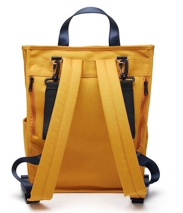 Rucsac pentru Mamici, Bebelusi si Copii, Multifunctional, Impermeabil, Prindere Carucior, Fashion, Galben [3]