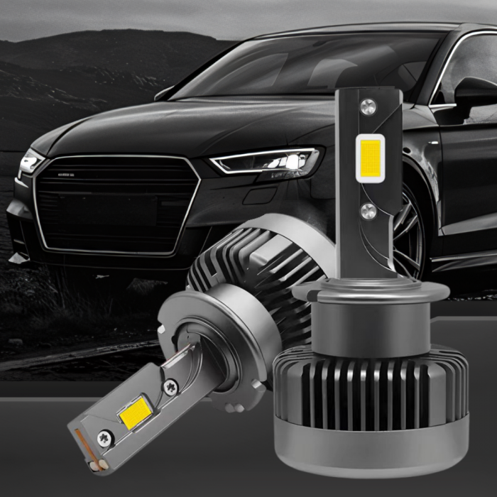 Set 2 Becuri LED D2S/D2R 12000LM 6000K, Conversie Xenon HID la LED, Canbus, 900W, Chip Cree, Plug & Play Premium [1]