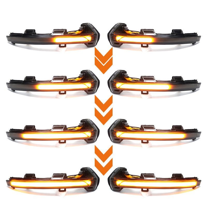 Set 2 Semnalizari Dinamice Full LED Oglinda Exterioara Volkswagen Passat B8 2015-2019, Arteon 2016-2017, Canbus, Secventiala Progresiva [3]