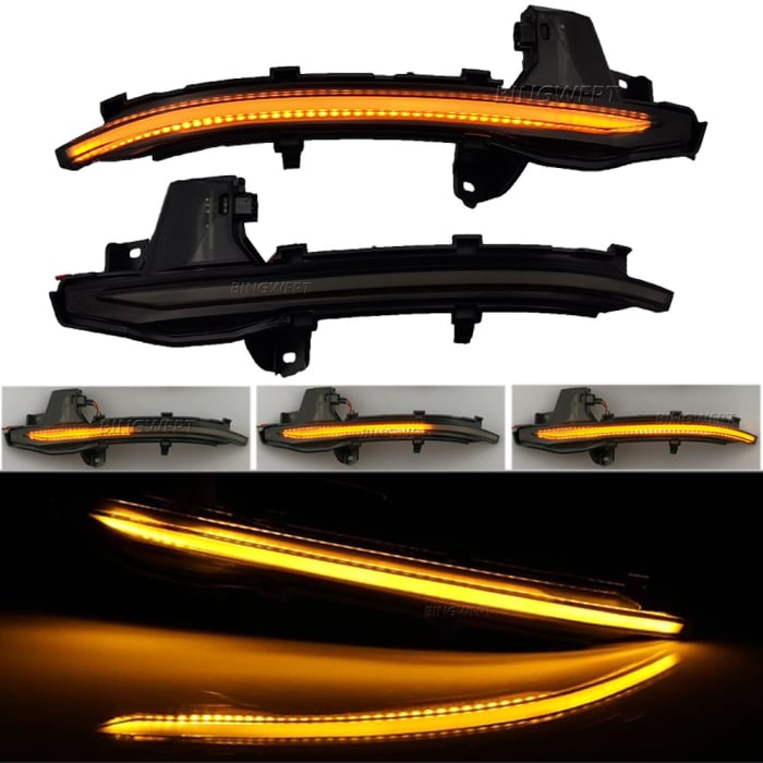 Set 2 Semnalizari Dinamice LED Oglinzi Exterioare AUDI A6 (C8), A7 (4K8), A8 (D5) [1]