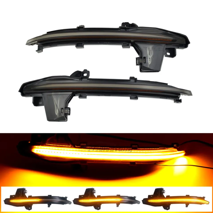 Set 2 Semnalizari Dinamice LED Oglinzi Exterioare AUDI A6 (C8), A7 (4K8), A8 (D5) [3]