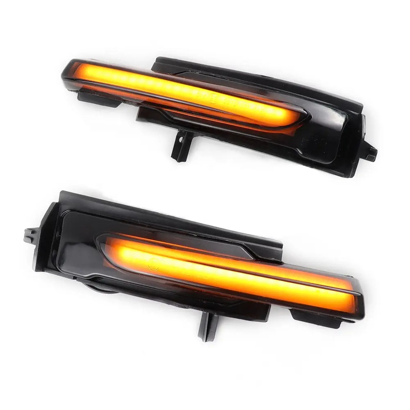 Set 2 Semnalizari Dinamice Secventiale LED Oglinzi Exterioare VOLVO XC60, S90, XC90, V90 II MK2, Fumuriu [2]