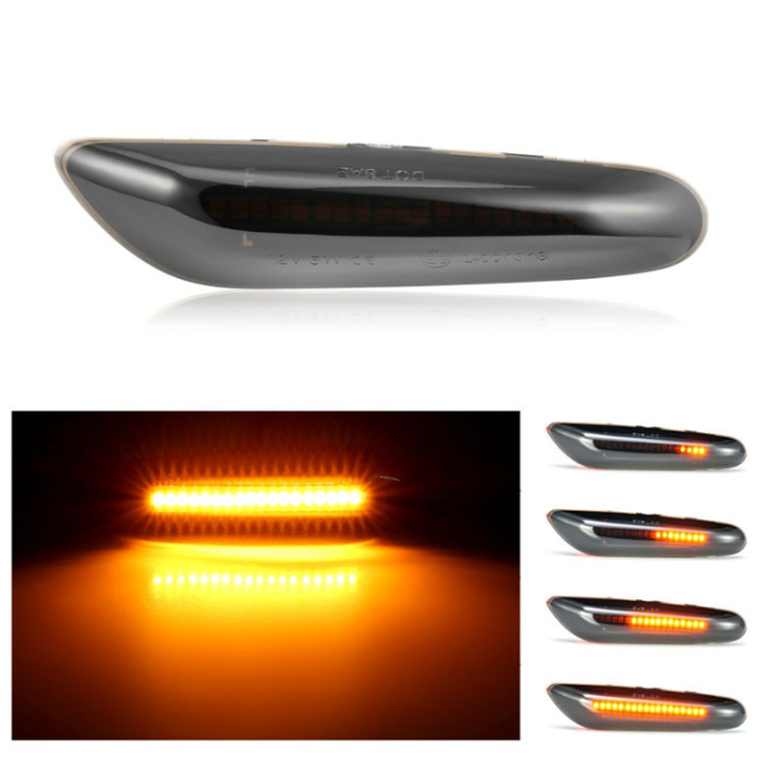 Set Semnalizare Dinamica Aripa LED BMW X1, X3, X5, E46, E90/E91, E36, E92/E93 [4]
