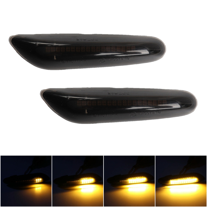 Set Semnalizare Dinamica Aripa LED BMW X1, X3, X5, E46, E90/E91, E36, E92/E93 [2]