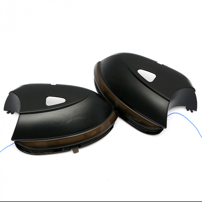 Set Semnalizare Dinamica LED Oglinda Exterioara VW Golf 6 Hatchback, Touran 1T3, Cu Gaura pentru Puddle Light [2]