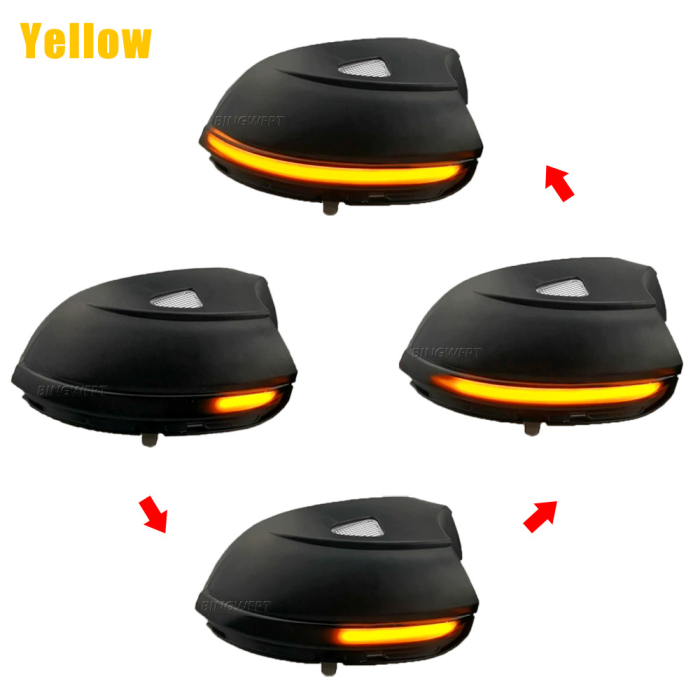 Set Semnalizare Dinamica LED Oglinda Exterioara VW Passat B7, Jetta 10-, Passat CC, Scirocco, Eos, Beetle [2]