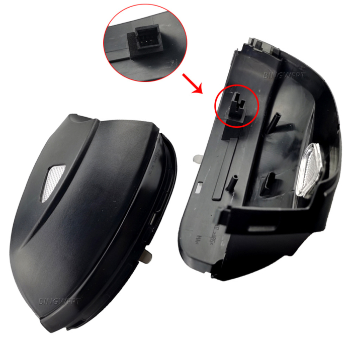 Set Semnalizare Dinamica LED Oglinda Exterioara VW Passat B7, Jetta 10-, Passat CC, Scirocco, Eos, Beetle [5]