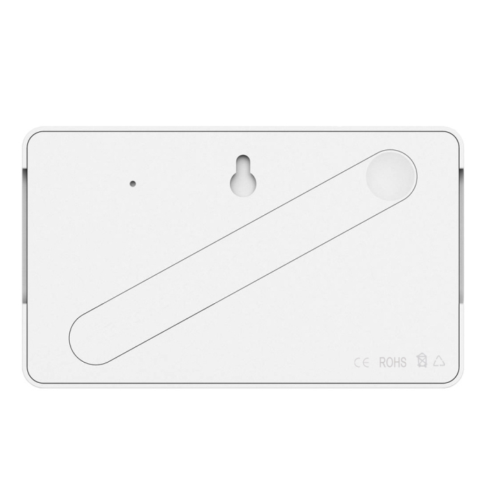 Termometru si Higrometru Digital de Camera, Afisare Ceas si Data, Umiditate, Alarma, Compact, Alb, Statie Meteo Aida HER® [4]