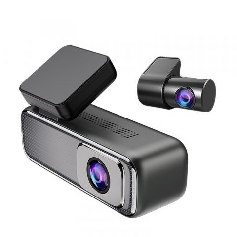 Camera Auto de Bord DVR Duală 2K + Spate Full HD, DashCam Ultra HD cu Ecran LCD, Monitorizare Parcare, Wi-Fi, Night Vision, G-Senzor, Unghi 140° și Alimentare ACC la Panoul de Sigurante [3]