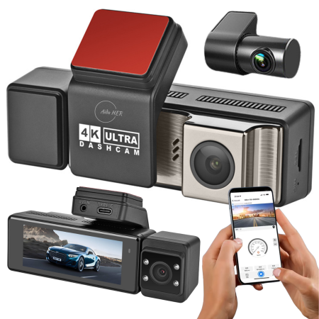 Auto - camera-dvr-de-bord-tripla