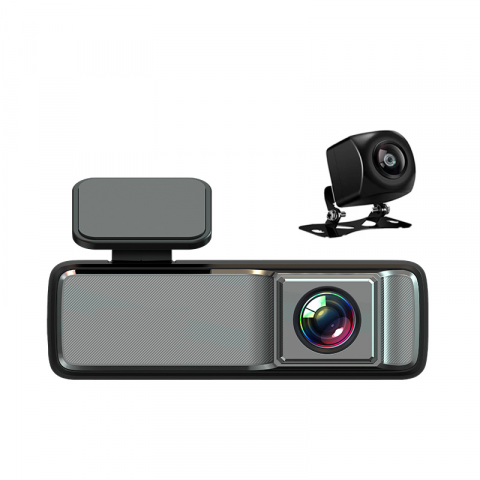 Camera Auto DVR, 1080P, DashCam Full HD, Discreta, Compacta, G-Senzor+Camera Spate Full HD, Parking Monitor, 160°, Wi-Fi, Night Vision, Inregistrare in Bucla, Alimentare la Panoul de Sigurante (ACC) [1]