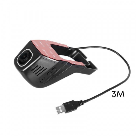 Camera Auto DVR, 1080P, Dashcam Full HD, Discreta, Parking Monitor, 140°, Wi-Fi, Night Vision, G-Senzor [1]