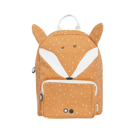 Jucarii, Copii, Mami & Bebe - Rucsac Copii Gradinita, Prescolari, Model Vulpe, Bretele Reglabile, Prindere de Siguranta la Piept, Portocaliu