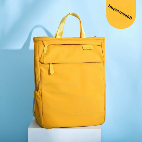 Rucsac / Geanta pentru Mamici, Bebelusi si Copii, Multifunctional, Impermeabil, Galben [2]